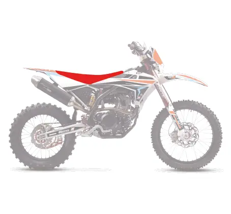 Blackbird Racing Sitzbezug Pyramide - Rot