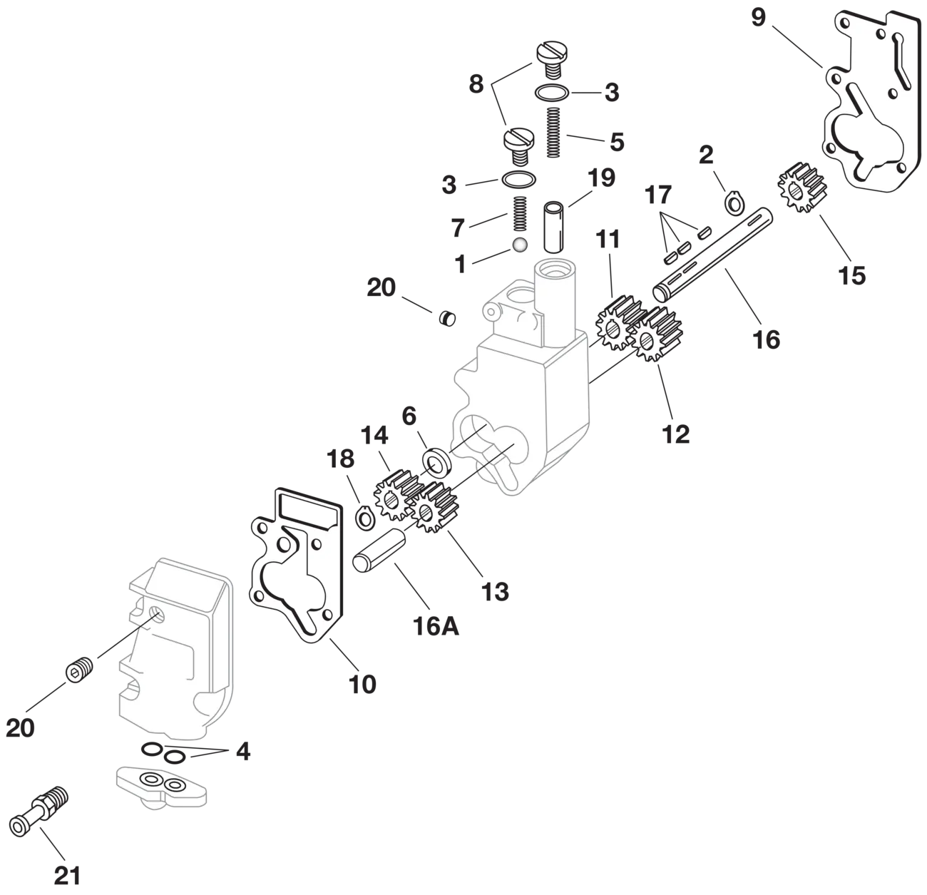 James Dichtung Ölpumpen-O-Ring für Ölpumpe