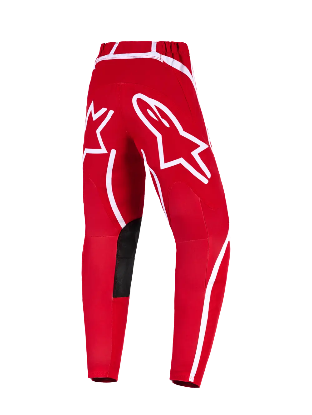 Alpinestars Fluid Apex Offroad-Hose für Jugendliche – Rot/Weiß