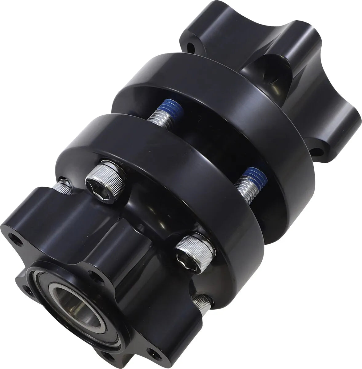 Arlen Ness Cartridge Hub – Gefrästes Aluminium, Schwarz
