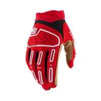 100% Airmatic 2 Handschuhe für Kinder und Jugendliche – Schwarz/Rot
