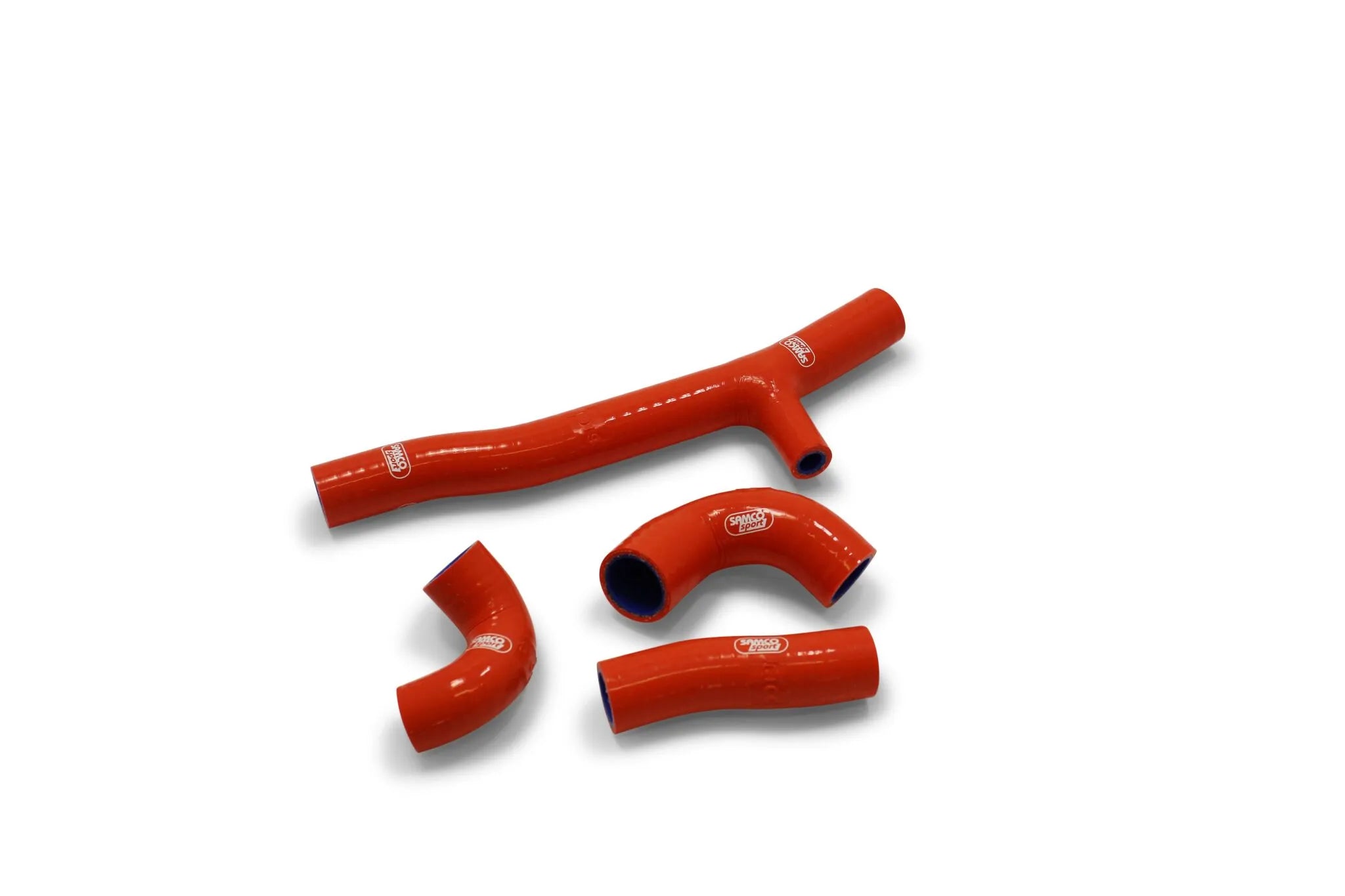 Samco Sport Kühlerschlauch-Set – Orange Silikon