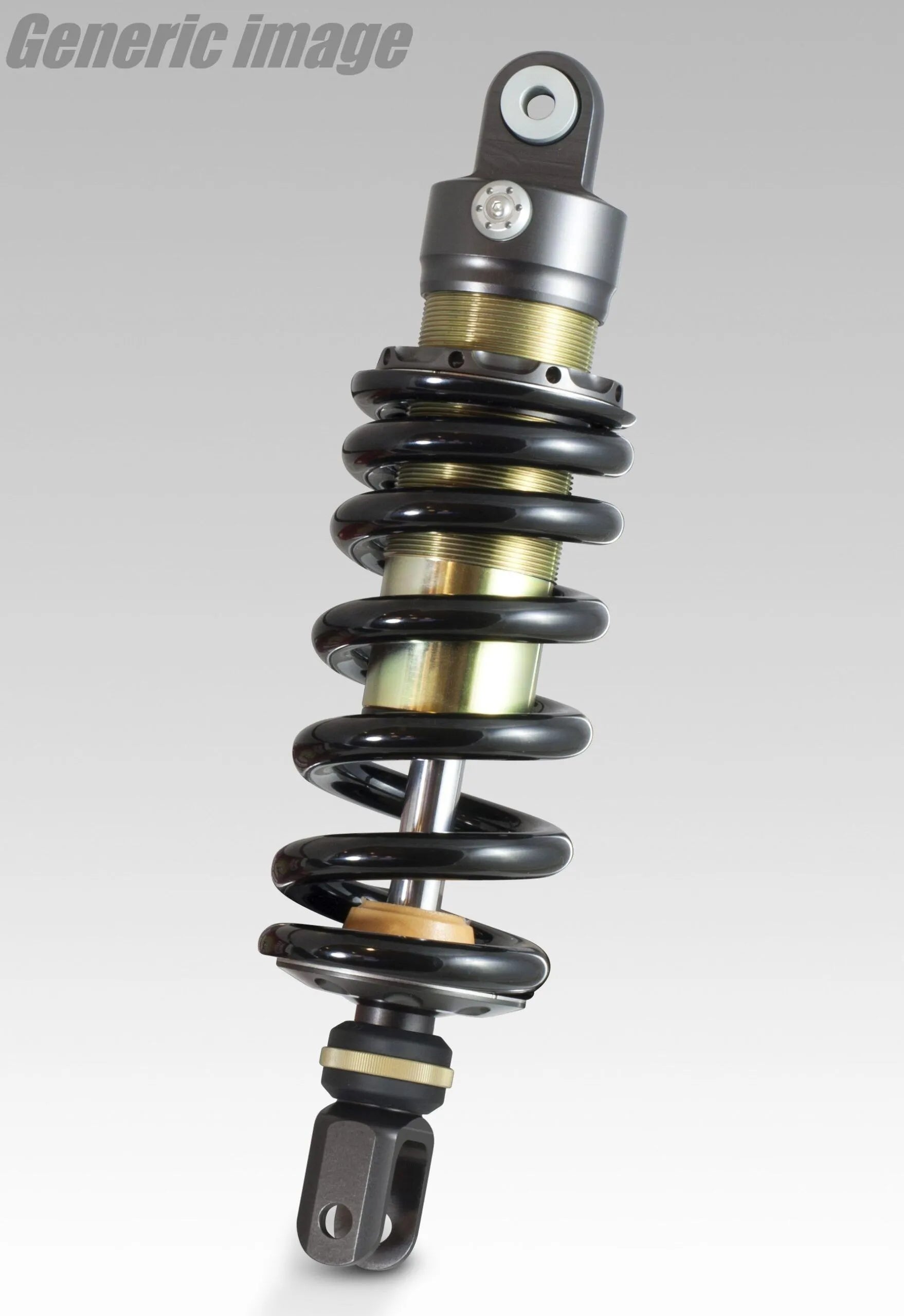 Hyperpro Hinterrad-Emulsionsstoßdämpfer – Typ 460 – Schwarz