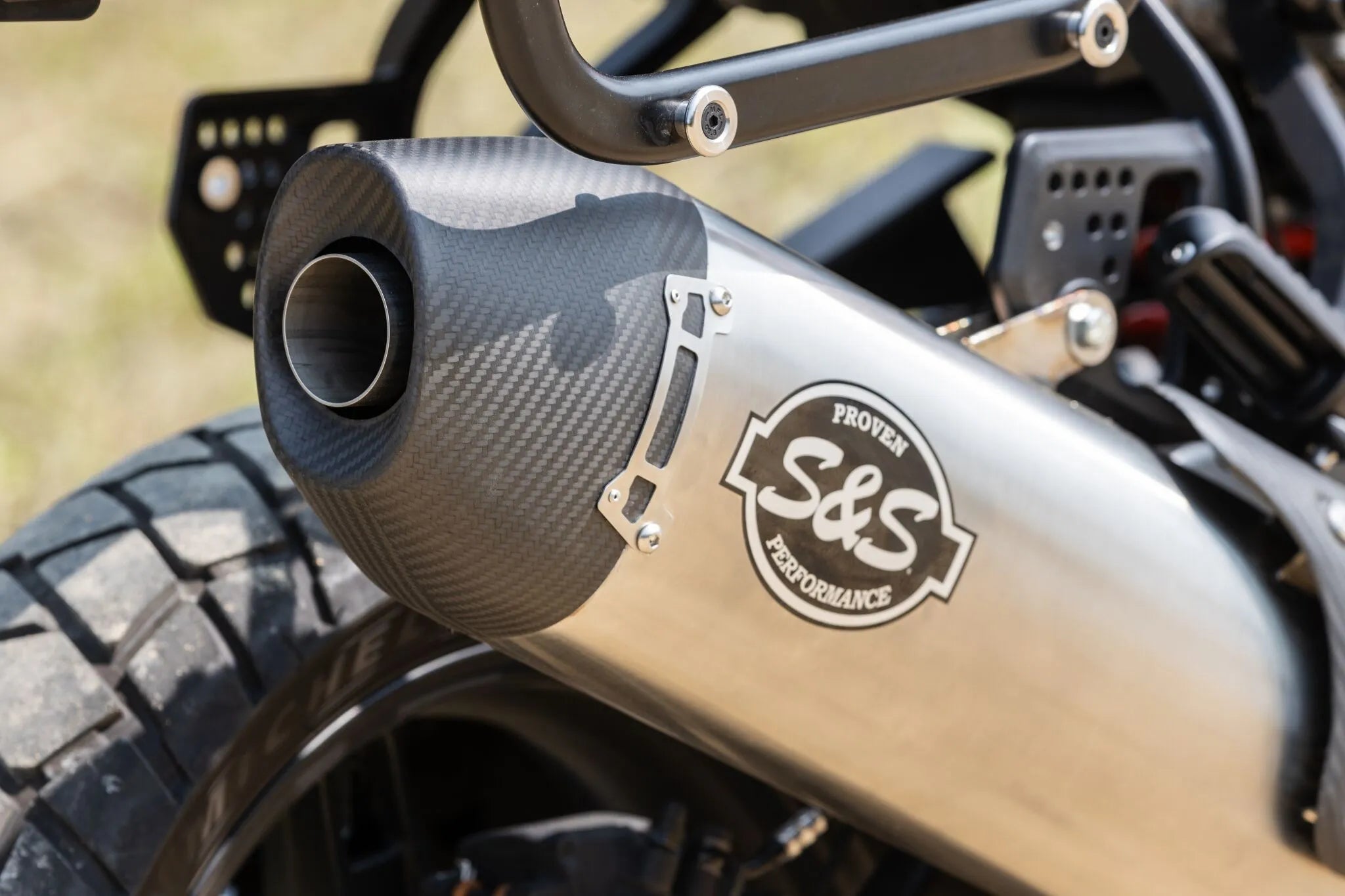 S&amp;S Cycle So EC Slip-on Schalldämpfer für Pan America