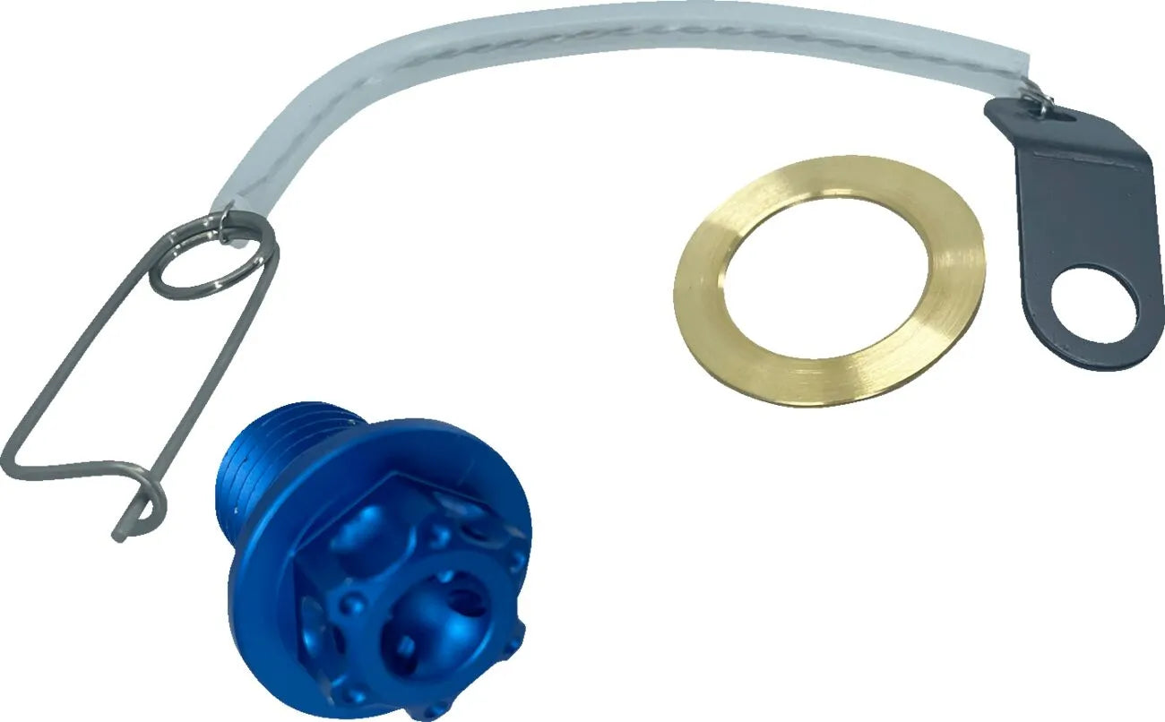 PSR Magnetische Ölablassschraube M14 x 1,50 Aluminium - Blau