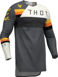 Thor Sportmode Liga-Trikot – Gelb/Weiß/Orange/Anthrazitgrau