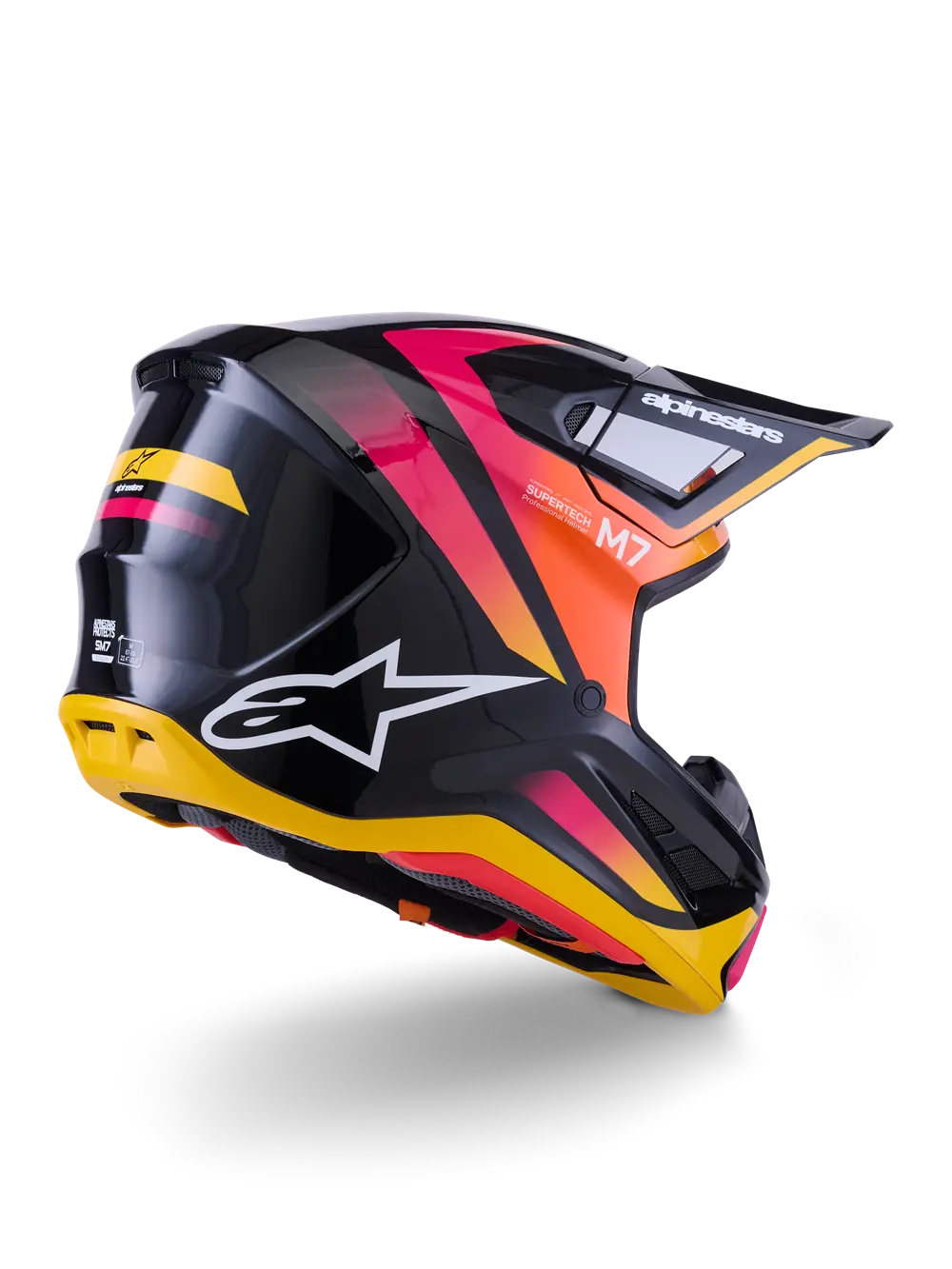 Alpinestars S-M7 Rise Helm für Offroad-Rennen