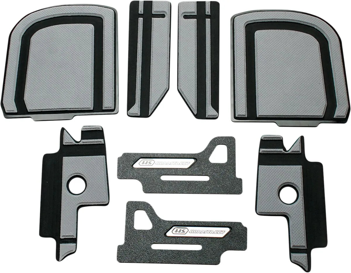 Hardstreet Satteltaschen-Regalset – Grauer Organizer