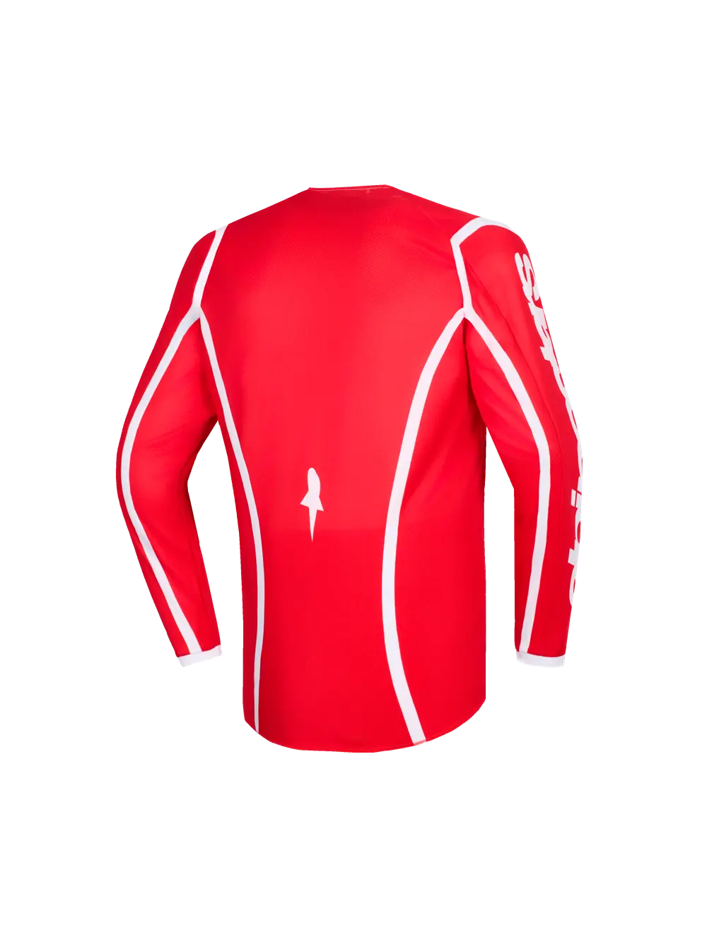 Alpinestars Fluid Apex Jersey für Kinder und Jugendliche – Rot/Weiß