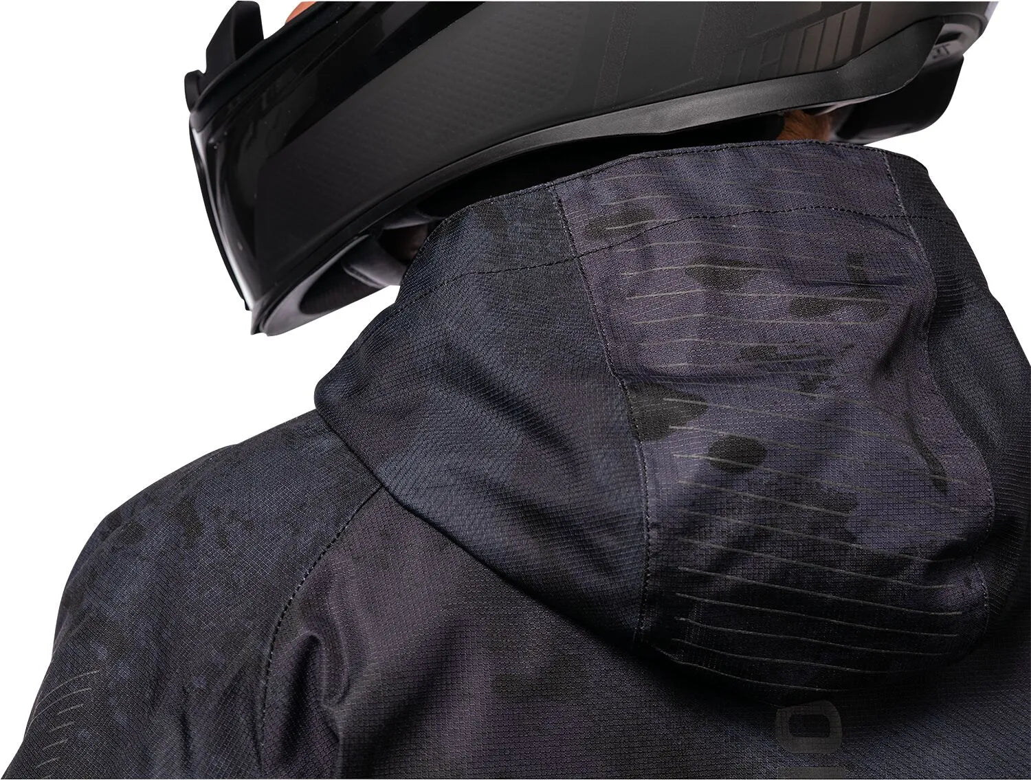 Icon Pdx3™ Allwetter-Motorradjacke für Herren – Schwarz/Camo Grau