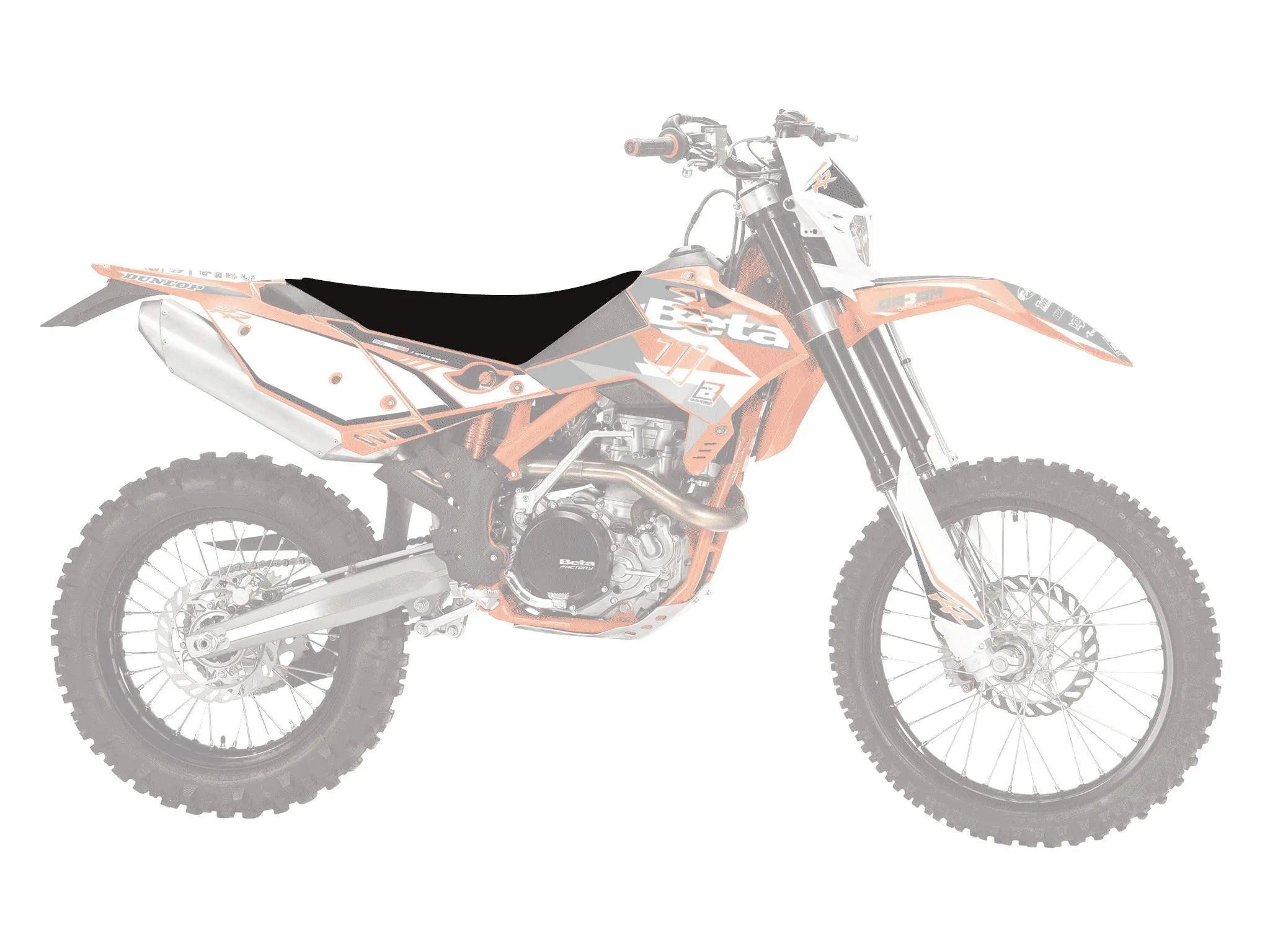 Blackbird Racing Pyramid Sitzbezug - Schwarz