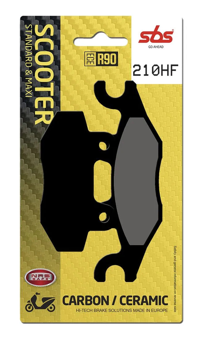SBS HF Street Keramik-Organische Bremsbeläge