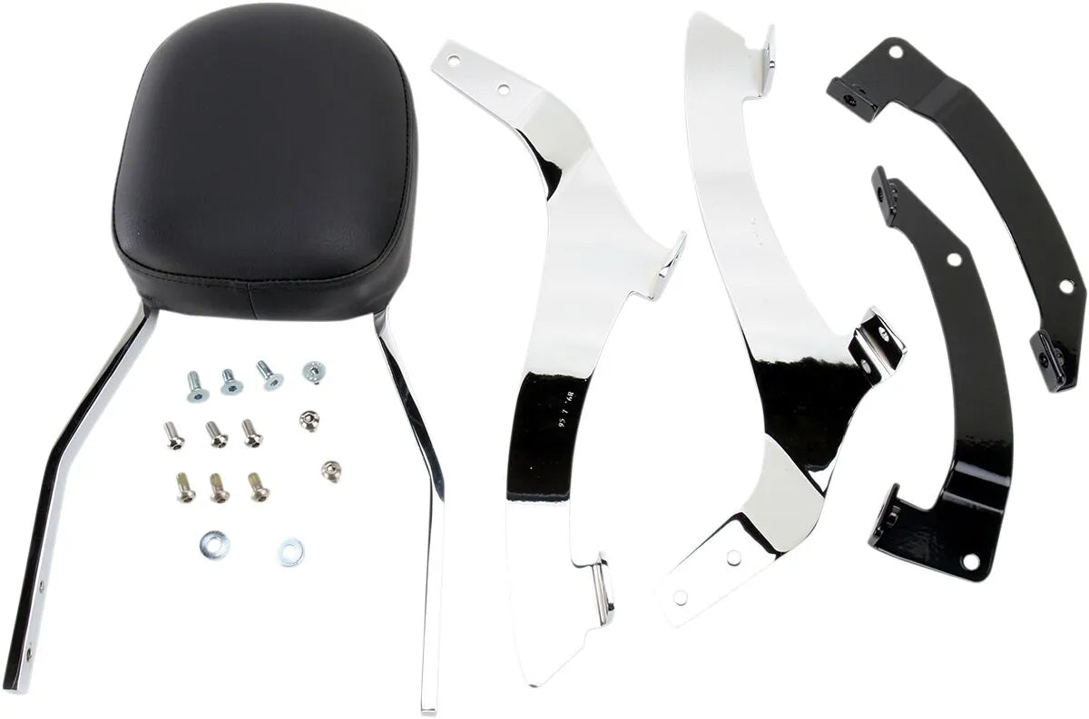 Cobra Square Sissy Bar Kit - Chromstahl