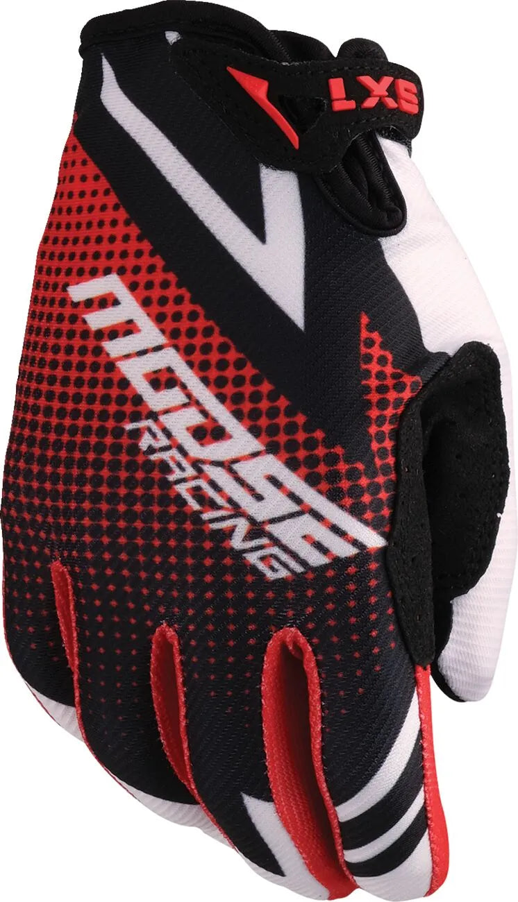 Moose Offroad Youth Sx1™ Handschuhe – Schwarz/Rot/Weiß