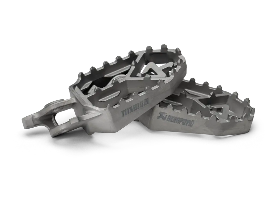 Akrapovic Titan-Fußrasten