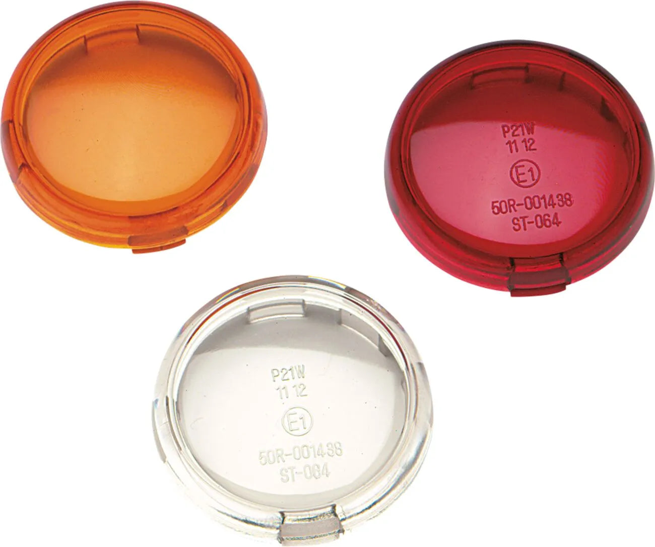 Drag Specialties Blinkerglas - Rauchglas