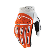 100 % Airmatic 2 Handschuhe – Schwarz/Orange/Weiß