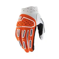 100 % Airmatic 2 Handschuhe – Schwarz/Orange/Weiß