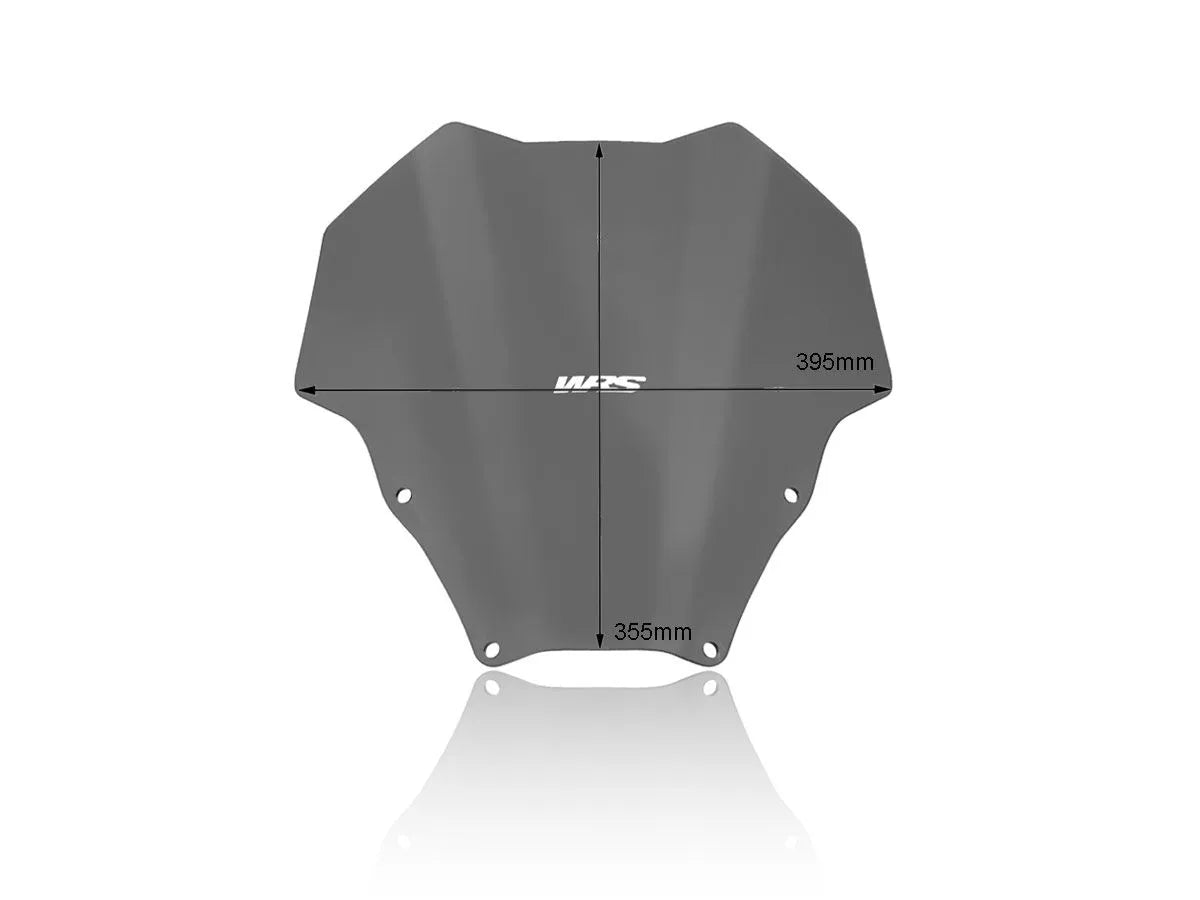 WR-Scooter-Windschutzscheibe – Dunkel getönt