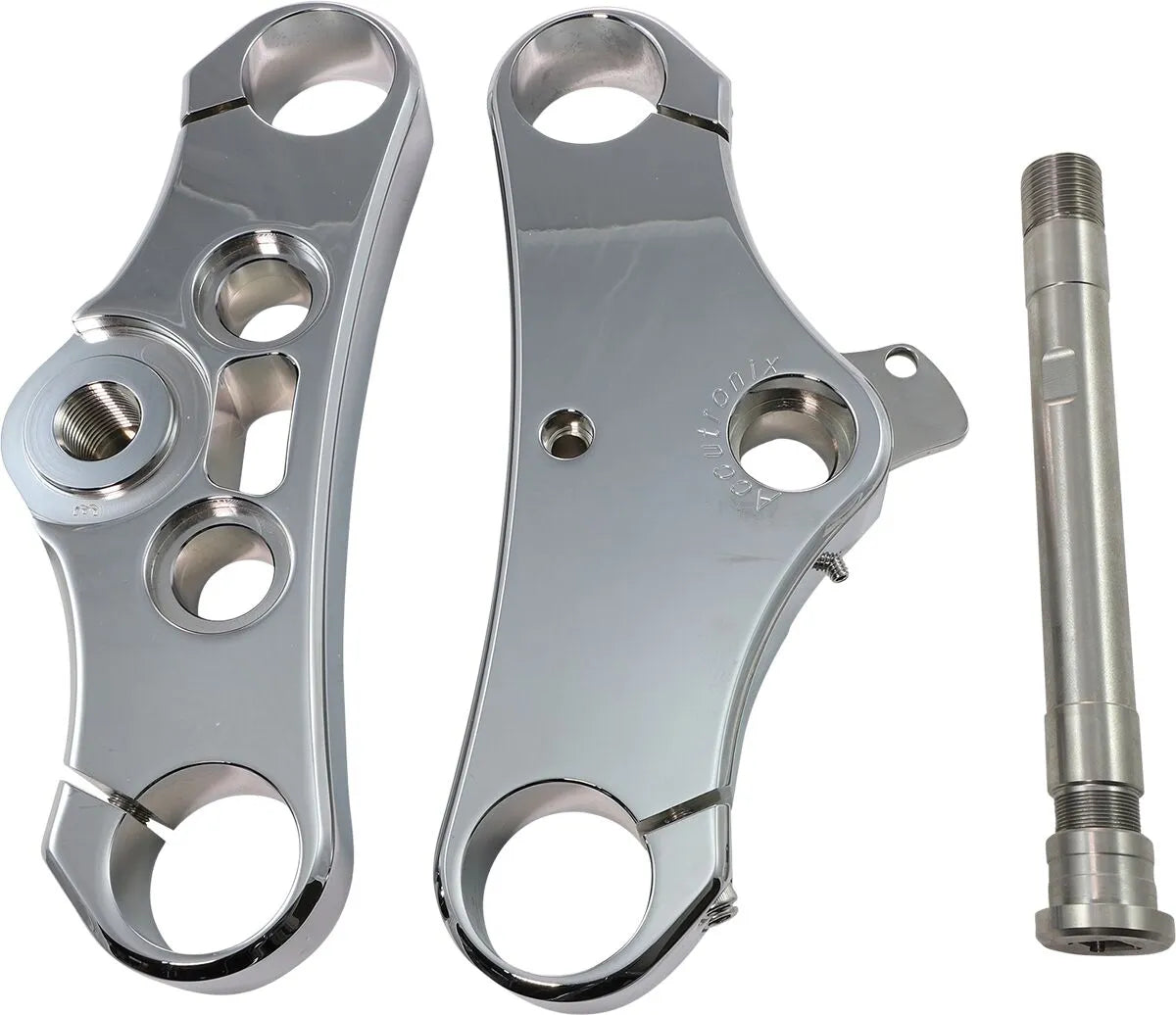 Accutronix Elite 49 Gabelbrücke, 3° Gabelwinkel, Chrom