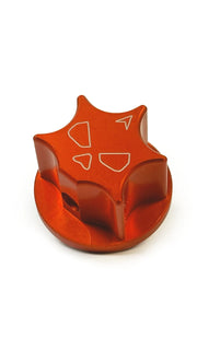 Rbw Skull Zündknopf aus rotem Aluminium