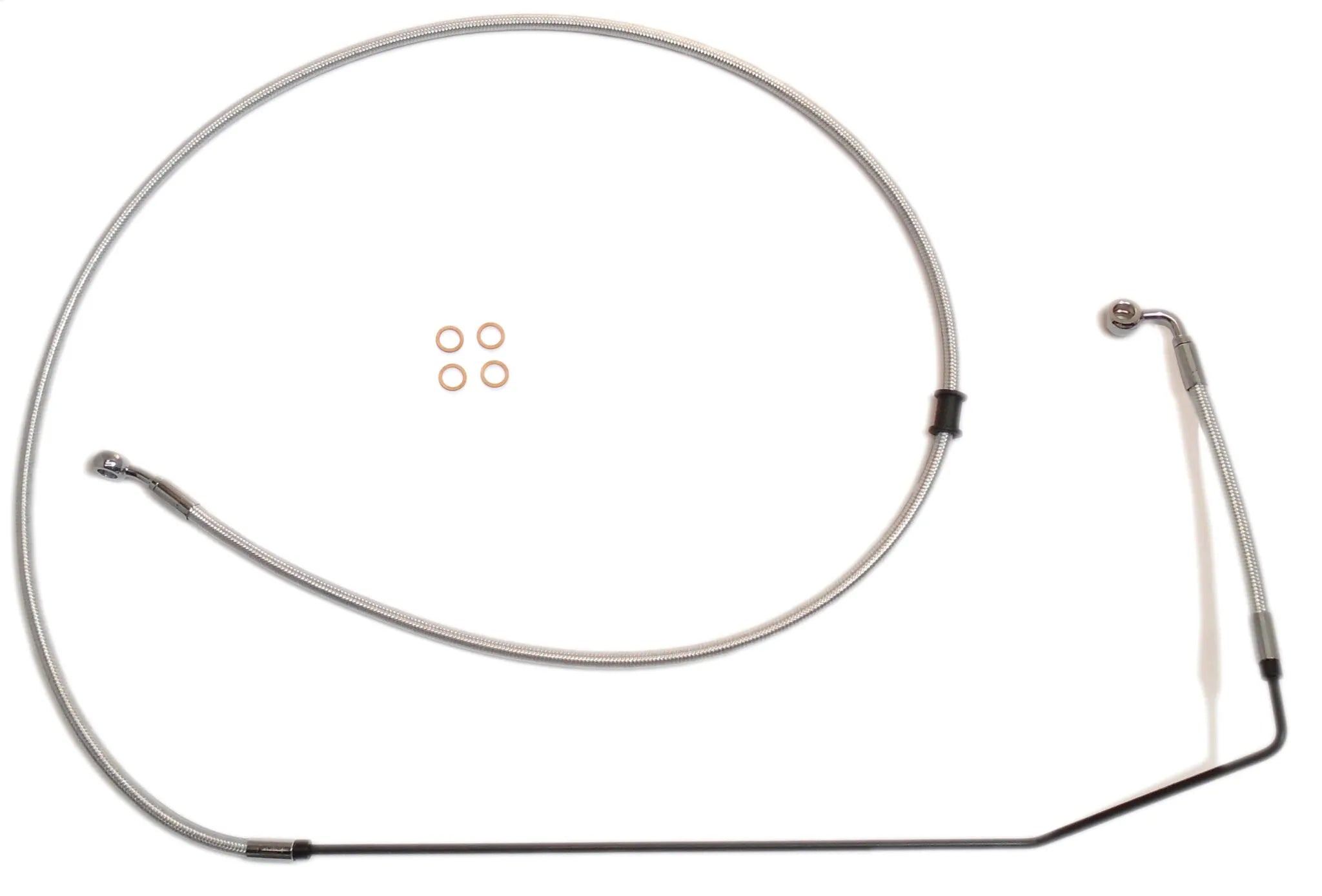 Magnum Shielding Stahlflex-Bremsleitung vorne mit ABS