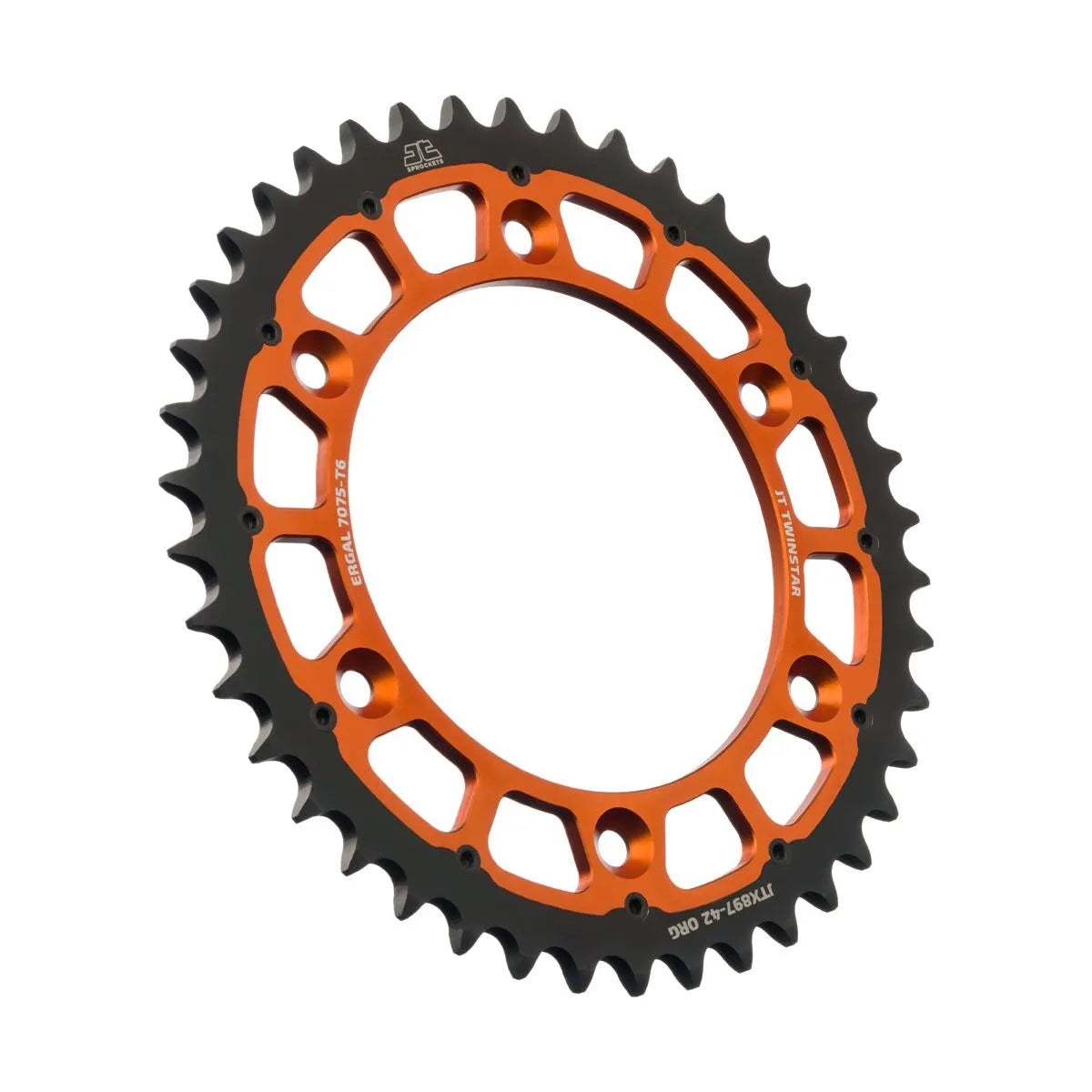 Jt Sprockets Hybrid-Kettenrad - Stahl/Aluminium 520
