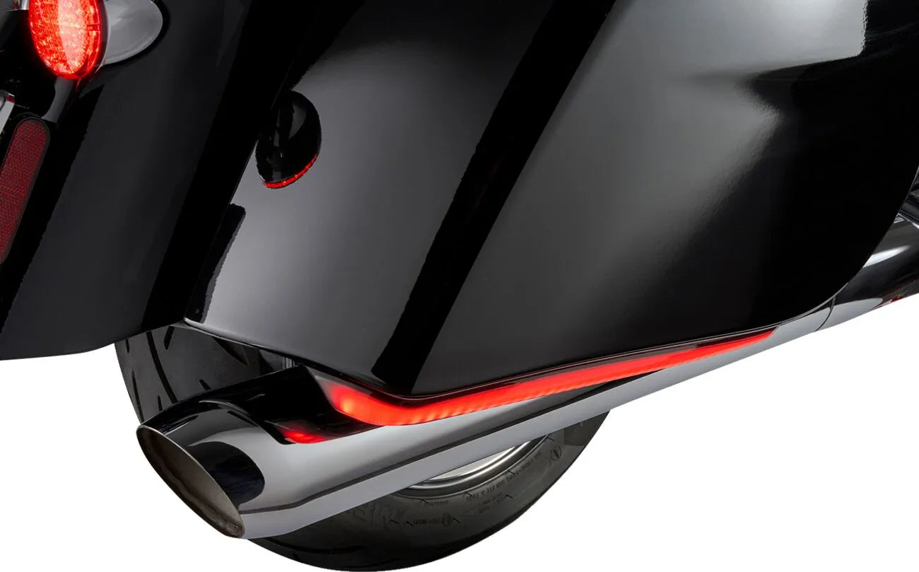 Ciro Machete™ LED-Taschenbeleuchtung – Rot (Fahren, Blinken, Bremsen)