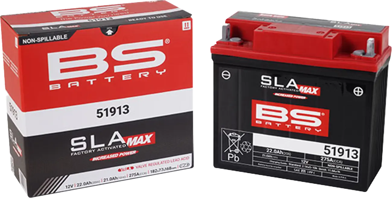 BS Battery AGM 12V 22Ah Motorradbatterie