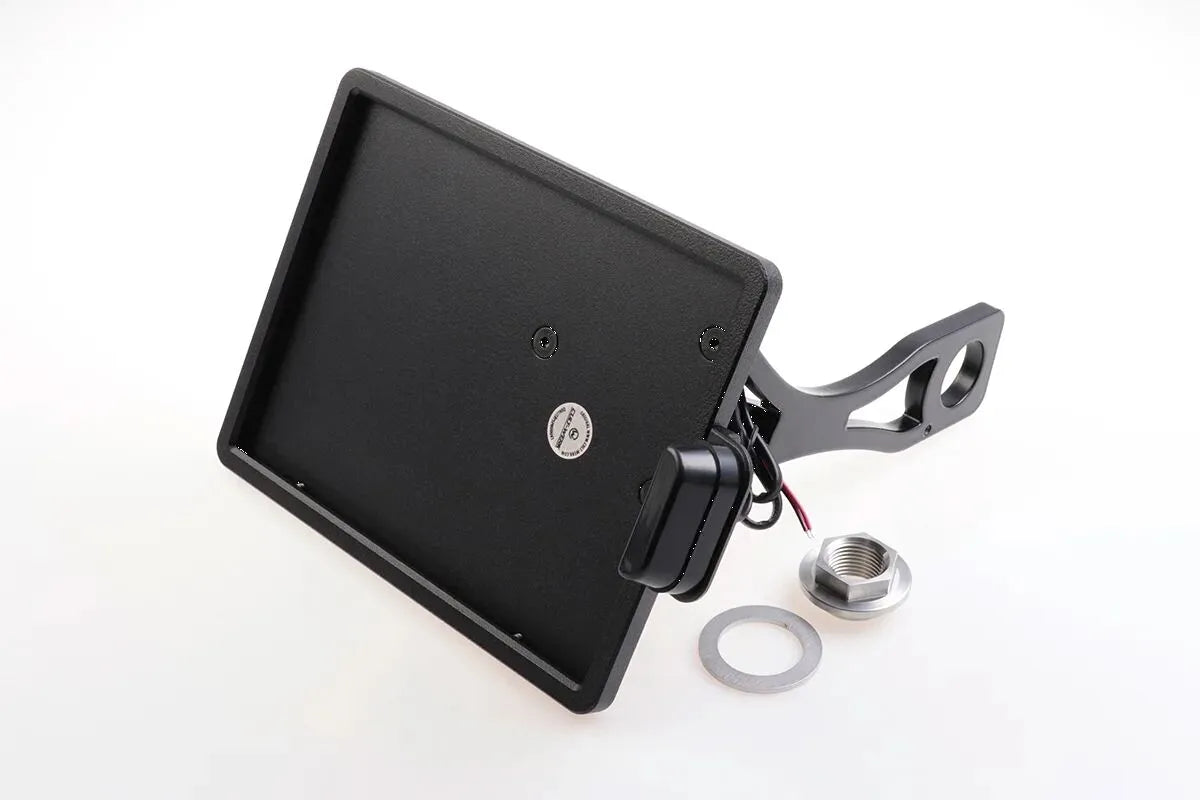 Cult Werk Kennzeichenhalter mit LED-Beleuchtung