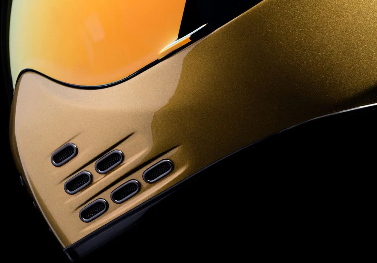 Icon Domain Cornelius Integralhelm Gold