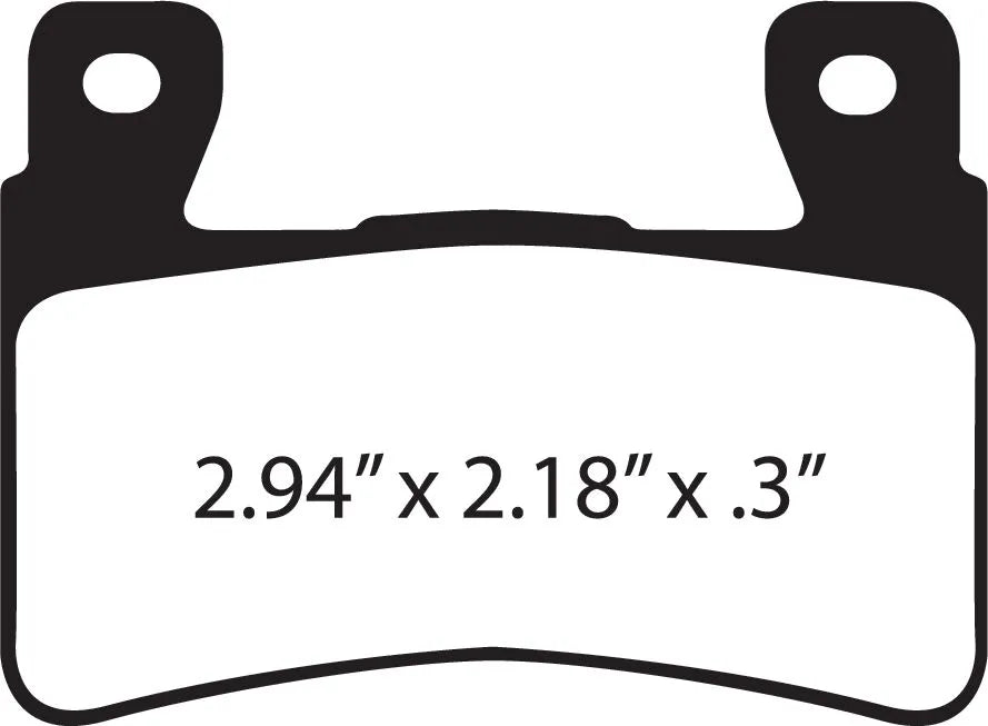 EBC FA296HH Sinterbremsbeläge für Harley/Buell