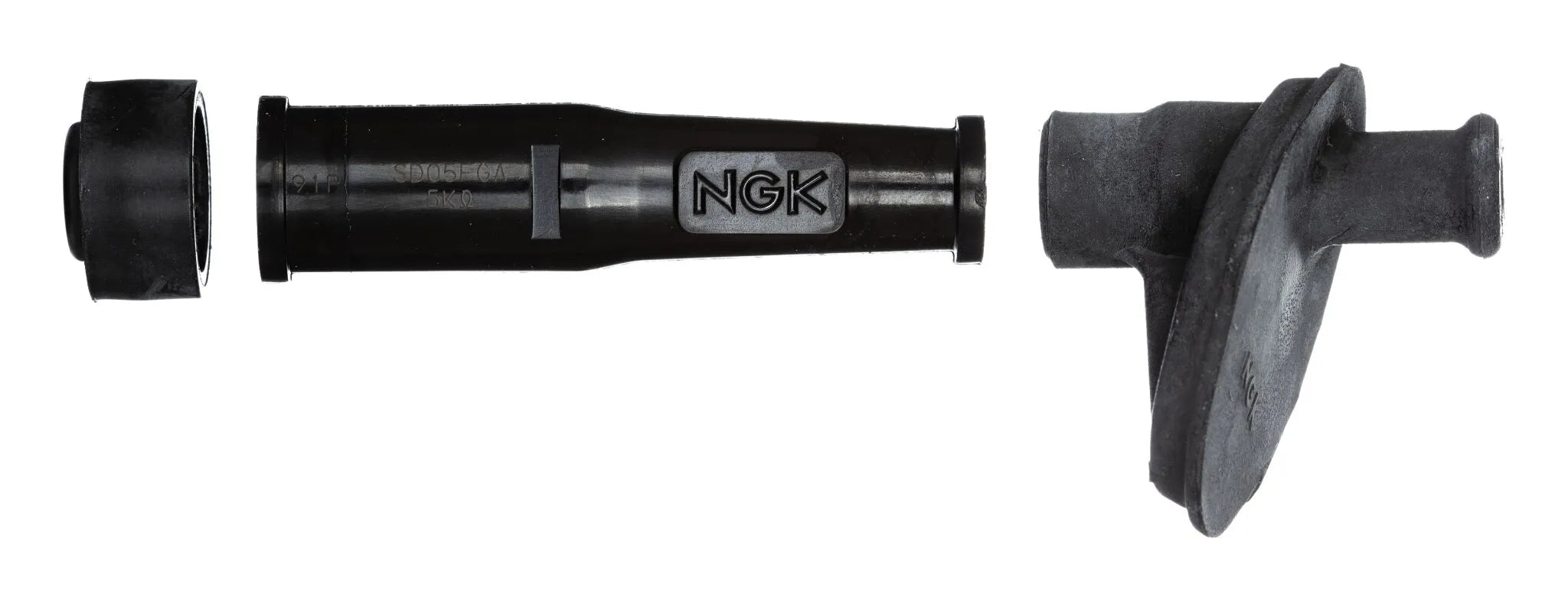 NGK Zündkerzenstecker – gerade, schwarz
