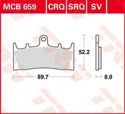 TRW SV-Serie Sinterbremsbeläge - Vorderachse