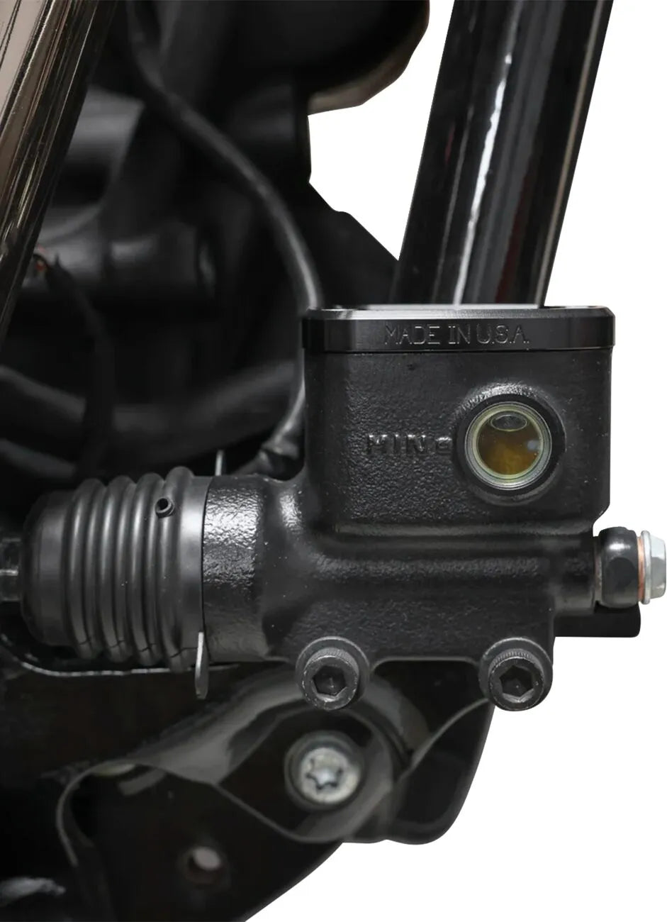 Bremsflüssigkeitsbehälterdeckel von Thrashin Supply Co. – Schwarz