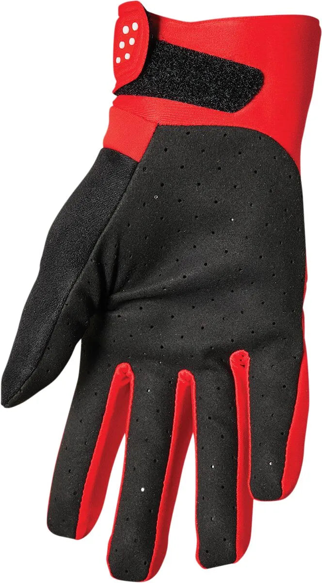 Thor Spectrum Cold Weather MX Handschuhe - Rot/Weiß